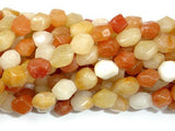 Old Yellow Jade, Faceted Nugget Beads-Gems: Nugget,Chips,Drop-BeadBeyond