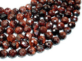 Red Tiger Eye Beads, 12mm Faceted Round Beads-Gems: Round & Faceted-BeadBeyond