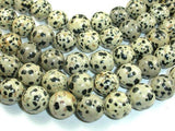Dalmation Jasper Beads, 14mm Round Beads-Gems: Round & Faceted-BeadBeyond